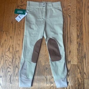 Dover Saddlery Wellesley Competition Knee-Patch Breech for girls